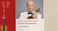 Desktop Screenshot of boriskuschnir.com